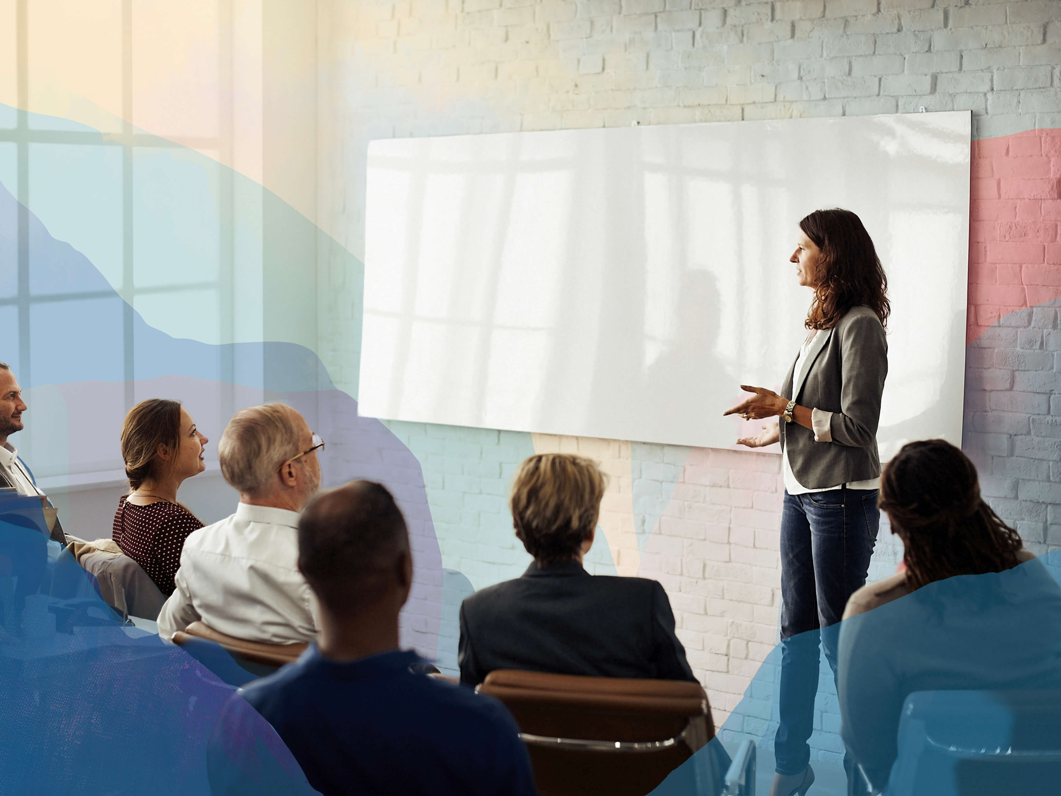 Teilnehmende im Gespräch am CONSENSUS Campus Hamburg